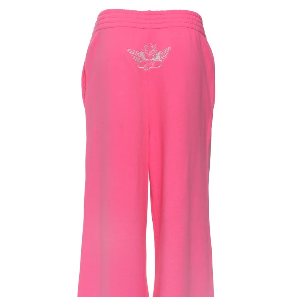 Boys Lie Electric Love Wide Leg Sweatpant Bright Pink NWT - Picture 2 of 4